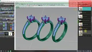 Hướng dẫn render trang sức bằng phần mềm Matrix
