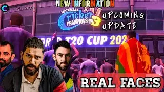 WCC3 Upcoming Update Information/New leaks🤠|Players Real faces #wcc3 #wcc3update @prabug5