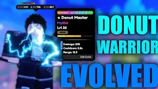 Anime Defenders| showcase Donut Master/Warrior
