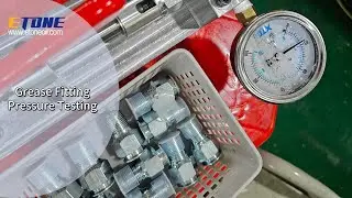 Plug Valve Grease Fitting Pressure Testing