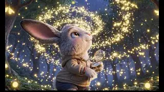 RABBIT IN THE GREEN FOREST🐰 🌿