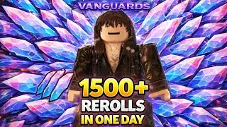 INSANE METHOD! 1500+ REROLLS IN ONE DAY 😱 | Anime Vanguards FAST Farm Guide