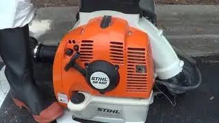 PureScience Poultry Mite Dust Demo: Stihl SR450 Backpack MistBlower