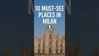 Milan Top 10 Must See Places | Places To Visit In Milan, Italy #placestovisit #milan #travel