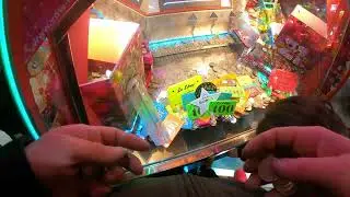Machine Pousse pieces le lowe à la fête foraine d'hiver à Rennes épisode 6/7 S5
