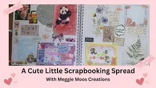 A Cute Little Scrapbooking Spread