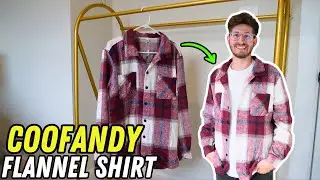 COOFANDY Mens Flannel Shirt Size Guide and Full Review