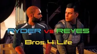 MASS EFFECT ANDROMEDA | Reyes Vidal vs Ryder | All Best scenes