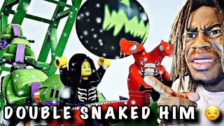 WARNING! DO NOT TRUST SNAKES!! EPIC LEGO NINJAGO REACTION (Episode 4)