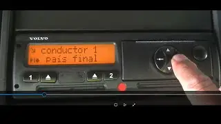 Entrada tacografo país final y comienzo