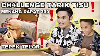 TARIK TISU MENANG 300‼️| KENE DEND4 TEPEK TELOR KAT MUKA🥲❗️| SUMP4H LAWAK ❗️