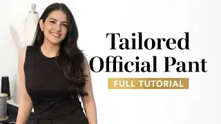 &ldquo;Tailored Official Pants for Girls ✂️ | Step-by-Step Full Stitching Tutorial (Perfect Fit!)&rdquo; 