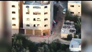 IDF: New Footage: Hamas terrorist cell operating and firing anti-tank missiles in the Gaza Strip. ⬇️