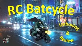 The Batman RC Batcycle by Spin Master - Unboxing & Review!