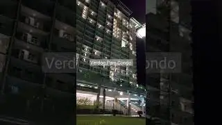 Verdon Parc Condominium at night #dmcihomes #verdonparc #davaocity #condo