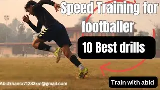 Speed trining for footballer #improve your speed #trending #football #skills #soccer #foryou #viral 