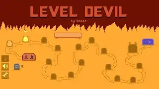 Level Devil Game Full Gameplay 😈🔥 | Every Level Is a Trap | Impossible Platformer Challenge #1