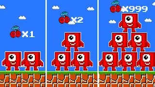 Finish the pattern? Number 1 Doubling in Mario Maze Level Up | Game Animation