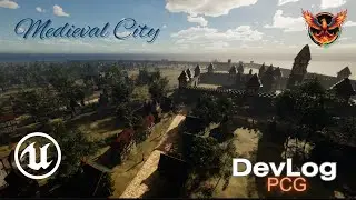 UE5.3 Medieval City DevLog | Procedural Content Generation (PCG)