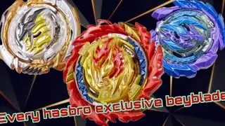 Все эксклюзивные бейблейды Hasbro и их типы