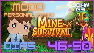 Mine Survival - Sobrevivência Modo Pacífico [Dia 46-50] /Sessão 1/ #10