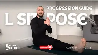Wall-Assisted L-Sit to Forward Fold | Progression Guide 2024 | Primal Balance