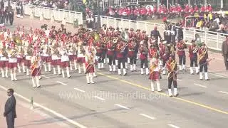 NCC band of Birla Balika Vidyalaya, Pilani at Republic Day Parade 26th January 2023