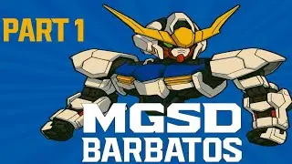 MGSD Barbatos Build Part 1 – Head, Torso & Arms Assembly | Gunpla Build Series