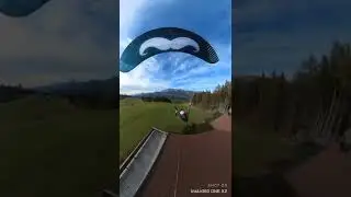 Speedflying Schladming Planai Streicherabfahrt