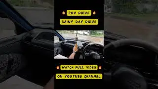 Monsoon Road | No Music, Just Pure Drive | RevShift