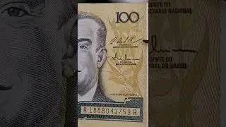 🔥 R$ 11.500,00 C&eacute;dula valiosa de 100 cruzados ❗Voc&ecirc; tem essa c&eacute;dula rar&iacute;ssima