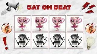 Say The Word On Beat Challenge | Level 1 - 5 | Level Easy to Insane