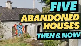 5 HAUNTING TIME LAPSE photos of abandoned Irish houses | Then & Now