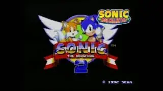 Nintendo Gamecube | Sonic Mega Collection (2002) Introduction | VHS recording