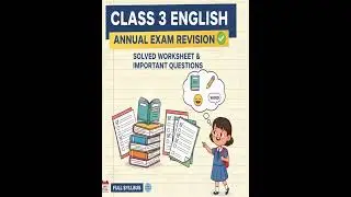 Class 3rd english Revision Worksheet 2026#mypatshalabyneetunigam #shorst #shortsvideo #shortsviral #