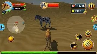 Cheetah Family Sim - Animal Simulator Android Gameplay #1
