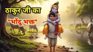 जब भोले भक्त के प्रेम में बंध गए ठाकुर जी