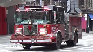 Chicago Fire Dept Engine 42 (Spare) Responding