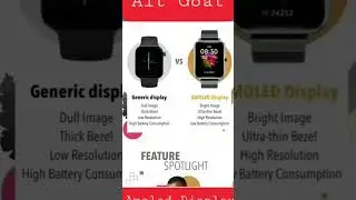 Alt Goat - Low Budget Amoled Smartwatch For INR 1,799/- Sale On May 3rd - Link In Description