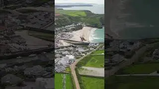 Rising over Portreath Cornwall