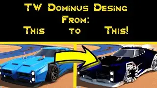 Amazing Black Interstellar TW Dominus Design! 🔥 | Rocket League