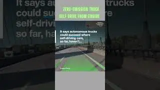 Zero Emission, Self Driving Truck by German firm Einride.