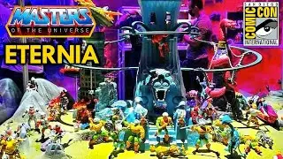 First Look at Eternia Playset for Masters of the Universe Origins at SDCC 2022 - MJR Collector