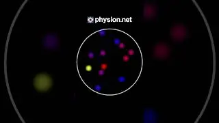 Bouncing Circles: A Colorful Multiplication #animation #shorts #bouncingballs