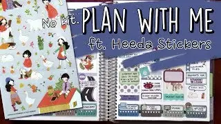 Plan with Me ft. Heeda Stickers (No Kit)