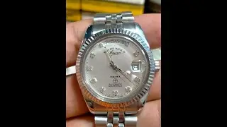 Westend Watch President Style White dial Swiss made 26 Jewels