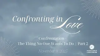 Marin Bible Church Sunday Service - November 9, 2025