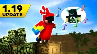 PAPAGEIEN &auml;rgern jetzt den WARDEN & VIELE 1.19 &Auml;nderungen! (Minecraft 1.19 Beta)
