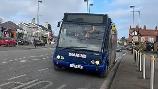Diamond Buses 20058 YJ10 EZX Optare Solo Route 78