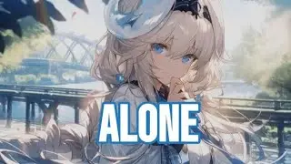 [Nightcore] Alone - Alanwalker(Lyrics)